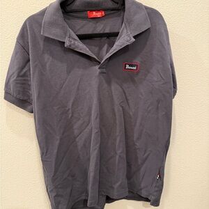 Perazzi Gray Polo Shirt for Men